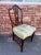 19th Century Federal Style Inlaid Mahogany Carved Shield Back Dining Chairs- Set of 4 For Sale In Washington DC - Image 6 of 7
