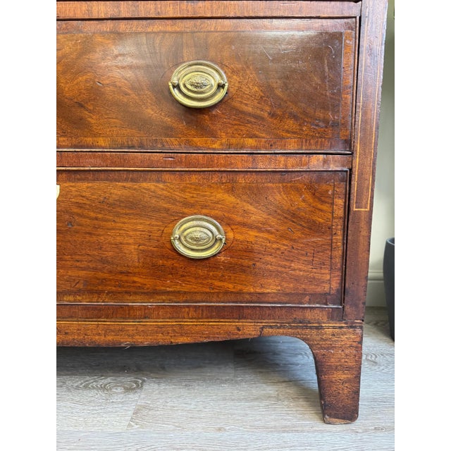 Georgian Chest of Drawers in Mahogany For Sale - Image 5 of 17