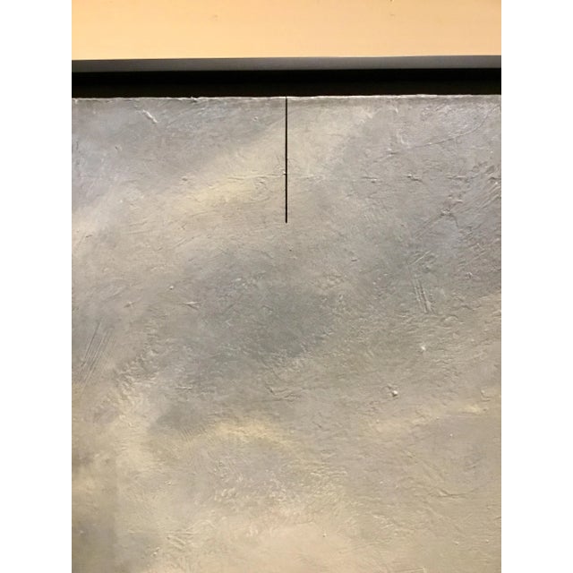 Contemporary Coriolanus By: Dozier Bell, Moody Oil and Acrylic on Linen Framed Painting For Sale - Image 3 of 9