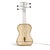 Frederick Weinberg Mid Century Black Wire and Parchment Guitar Lamp For Sale In Chicago - Image 6 of 8