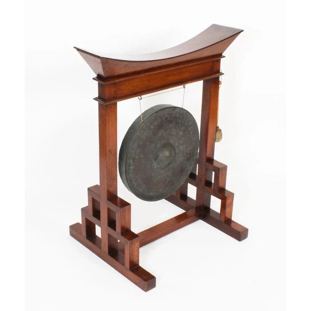 19th Century Anglo-Japanese Aesthetic Movement Dinner Gong For Sale - Image 14 of 15