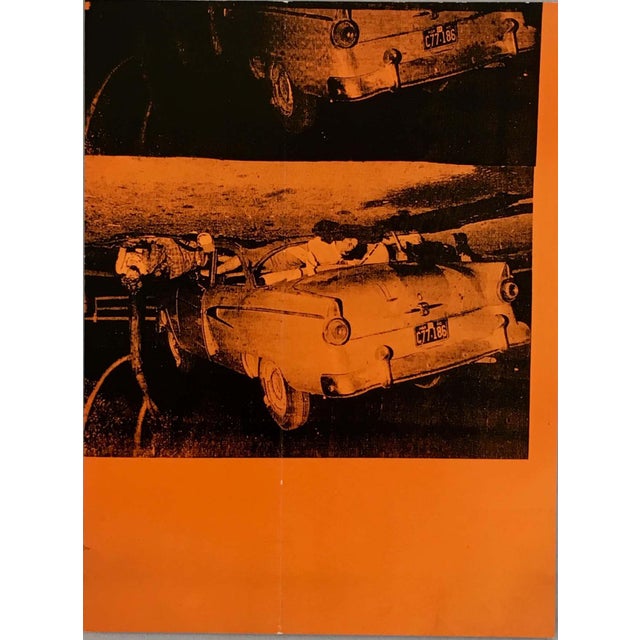 Andy Warhol 1980s Andy Warhol 5 Deaths Announcement For Sale - Image 4 of 5