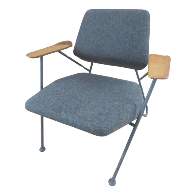 Prostoria Polygon Armchair in Grey For Sale
