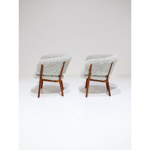 Vintage 83 Lounge Chair in Teak by Nanna Ditzel for Søren Willadsen Møbelfabrik, Denmark, 1950s For Sale - Image 10 of 12