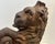 Brown 19th Century Lion Figural Cast Iron Doorstop For Sale - Image 8 of 11
