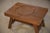 Brutalist Coffee Table in Elm, 1950s For Sale - Image 11 of 12