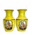For your consideration we offer a pair of hand painted Asian portrait vases by Maitland-Smith, Ltd. Rarely seen, this...