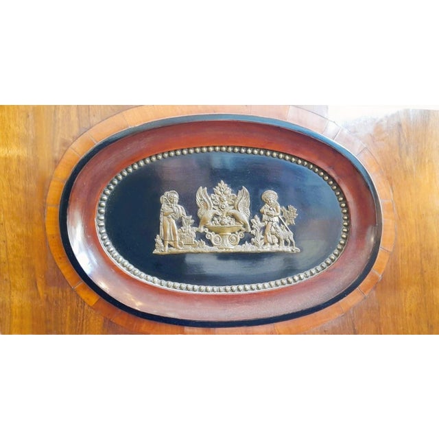 Large Antique Empire Bed, Early 19th Century For Sale - Image 6 of 8