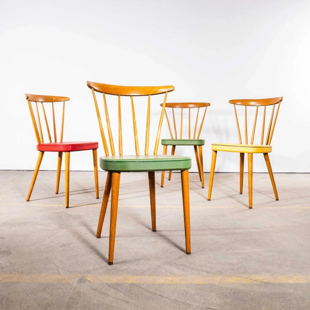 1950’s Original Erco Upholstered Dining Chair. Made in the Netherlands by Erco in the late 1950’s, a manufacturer we don’t...