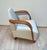 Spanish Club Chair in Beech and Plywood, 1990s For Sale - Image 6 of 18
