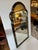 Black Large Ebonized Hand Painted & Gilded Chinoiserie Wall Mirror For Sale - Image 8 of 13