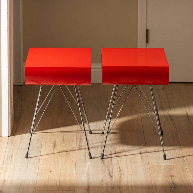 Johnny Lim for Pure Design "Star69" Side Tables, Canada, 1997 – Pair For Sale In Sacramento - Image 6 of 16