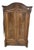 Antique Early 19th-Century Biedermeier Walnut Armoire For Sale