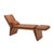 Brown Leather Panama Chaise Lounge from Javier Gomez For Sale - Image 4 of 4