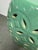 Glazed Ceramic Outdoor Garden Stool, Turquoise For Sale - Image 11 of 12