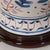 Pair of Vintage Brunschwig & Fils Cadiz Table Lamps With Lid - Blue and White Ceramic With Boar and Deer Motif For Sale - Image 15 of 18