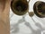 Mid-Century Modern Vintage Brass Floral Basket & Tulip Double Candle Wall Sconce – Made in India For Sale - Image 3 of 4