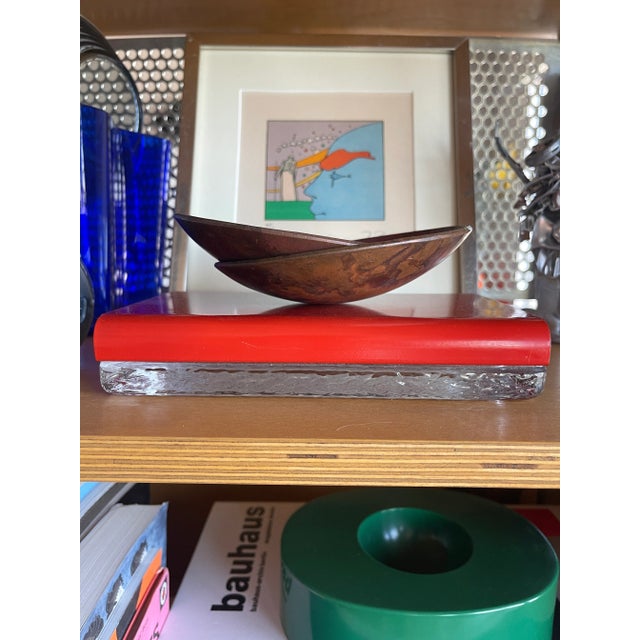 1990s Bruce R. MacDonald Brm Dome Copper Bowl Sculptures Signed Numbered Set For Sale In Las Vegas - Image 6 of 10