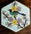 Chinese Vintage Cloisonne Exotic Bird Fine Enamel Hexagon Box For Sale - Image 9 of 11