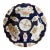Antique 18th Century English Georgian First Period Worcester Porcelain Blue Scale Plate, Circa 1770 For Sale