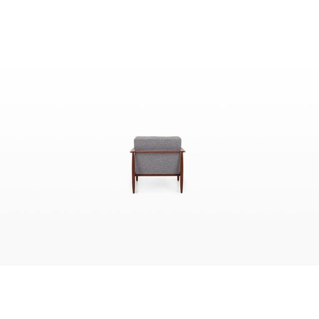 Mid-Century Modern Teak Easy Chair attributed to Carl Straub, 1960s For Sale - Image 3 of 10