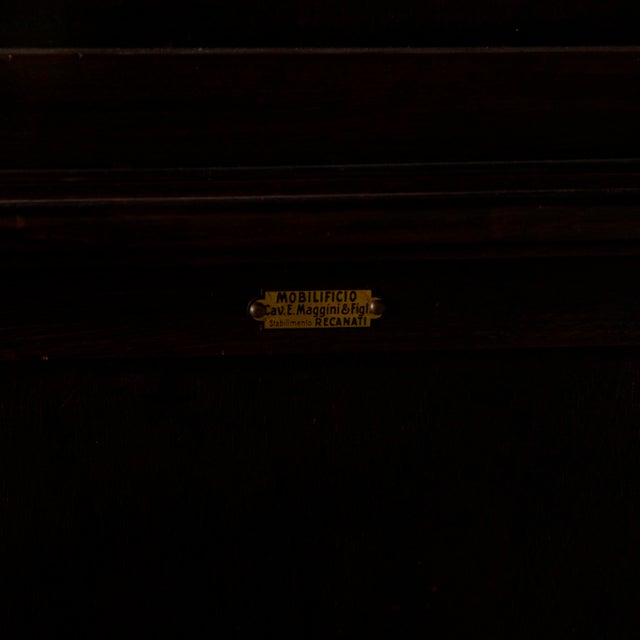 Antique Credenza with Plate Rack by Maggini Recanati, 1800s For Sale - Image 9 of 18