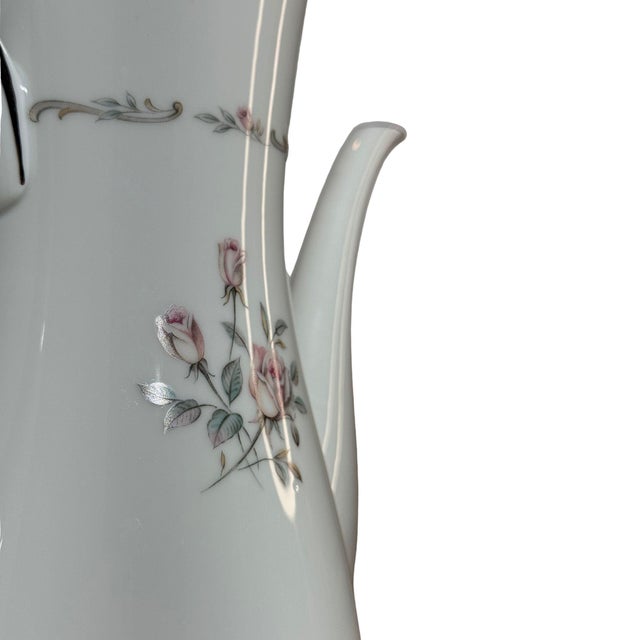 Ceramic Vintage Noritake "Mayfair" Porcelain Coffee Pot For Sale - Image 7 of 9