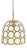 Mid-Century Modern Glass Pendant Light from Limburg, Germany, 1960s For Sale