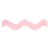 Sample - Schumacher Ric Rac Tape Large Tape in Pale Pink For Sale