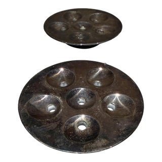 Dansk Saucer Spray Candle holdersJens Harald Quistgaard JHQ For Sale