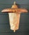Mid 20th Century Organic Woven Wicker and Bamboo Wall Sconce For Sale - Image 12 of 12
