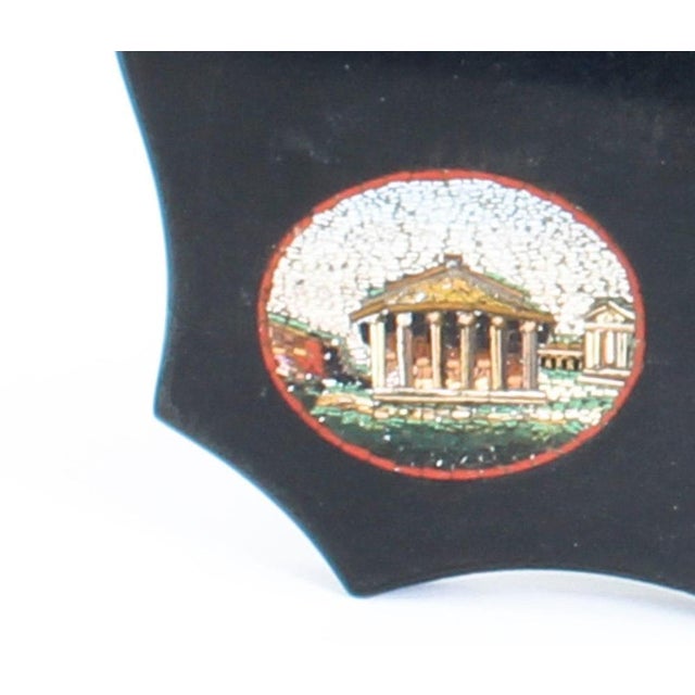 Italian Vatican Grand Tour Micro-Mosaic Marble Desk Weight, 19th Century For Sale - Image 4 of 18