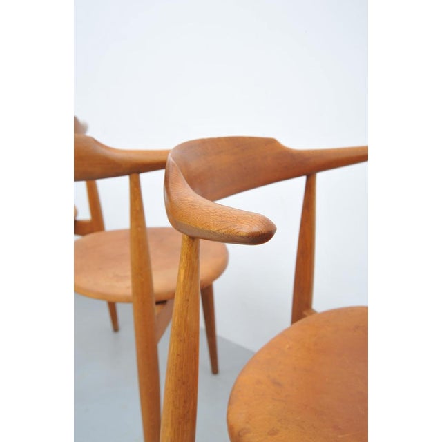 FH4104 Heart Chair by Hans J. Wegner for Fritz Hansen For Sale - Image 6 of 18