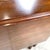 American Empire-Style Walnut Drop-Leaf Gate-Leg Table With Single Drawer For Sale - Image 16 of 17