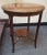 1940s 1940s George III Style Patinated Satinwood Inlaid Mahogany Side Table For Sale - Image 5 of 10