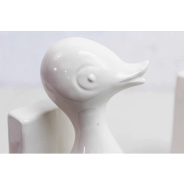 French Ceramic Bookends from Vallauris, 1960s, Set of 2 For Sale - Image 10 of 11