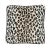 Boho Chic Schumacher Safari Epingle 22" Pillow in Snow Leopard For Sale - Image 3 of 3