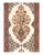 The rug here is designed using an ivory background and the ornaments are symmetrical and balanced. The quality of the rug...