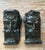 Vintage Boho Painted Plaster Corbels - Set of 2 For Sale - Image 4 of 4