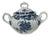 Mid 20th Century Villeroy & Boch “Valeria” Covered Sugar Dish For Sale