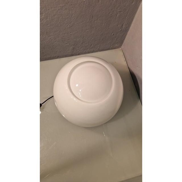 1960s Blue Platea Table Lamp by Franco Micolitti for Artemide, 1960s For Sale - Image 5 of 9