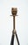 Metal Tripod with Pleated Plastic Shade, 1950s For Sale - Image 7 of 9
