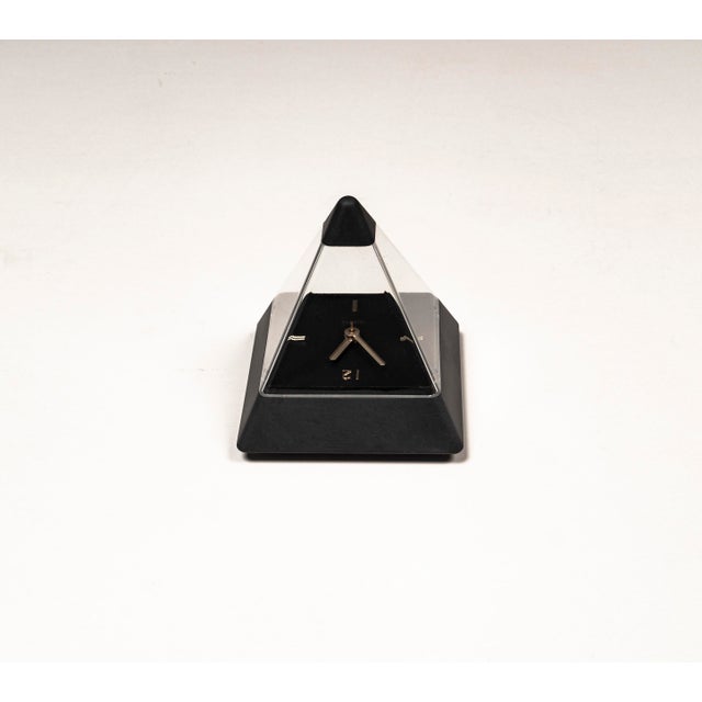 Pyramid Clock by Hidekatsu Nomizu for Tochigi Tokei, 1989 For Sale - Image 6 of 18