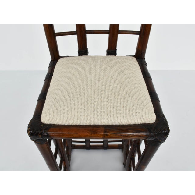 Brasilia Bar Stools by Tobia & Afra Scarpa, Set of 3 For Sale - Image 6 of 10