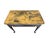 English Vintage Distressed Writing Table With Single Drawer & Ceramic Knobs For Sale - Image 3 of 11