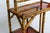 French Tortoiseshell Bamboo & Lacquer Chinoiserie Bookcase Etagere For Sale - Image 4 of 11