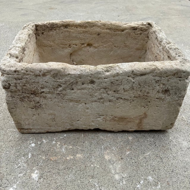Early 20th Century Antique Limestone Trough 51226o For Sale - Image 5 of 8