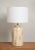 Tan Bespoke Pair of Tole Faux-Painted Canister Lamps For Sale - Image 8 of 10