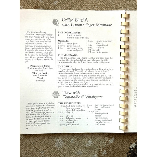 Vintage 'Sconset Cafe Cookbook For Sale - Image 4 of 5