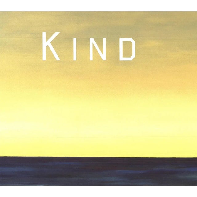 Contemporary 2001 Edward Ruscha a Particular Kind of Heaven Lithograph Poster For Sale - Image 3 of 4